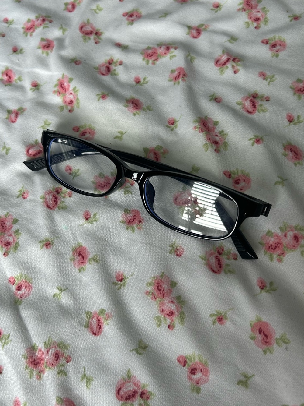 Cosplay Office Siren Black Rectangular Eyeglasses